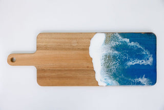 Ocean Epoxy Serving Board
